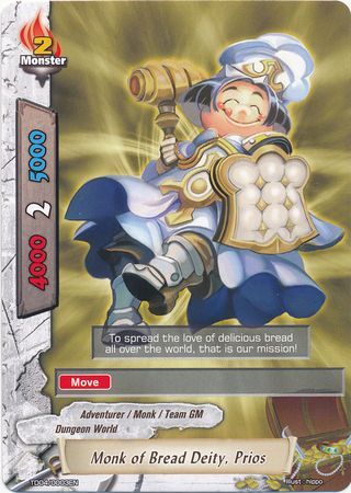 Monk of Bread Deity Prios TD04 0003EN FCBF Trial Deck 4 Braves Explosion Monk of Bread Deity Prios TD04 0003EN FCBF Trial Deck 4 Braves Explosion