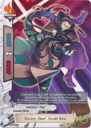 Master Thief Strohl Bird TD04 0006EN FCBF Trial Deck 4 Braves Explosion Master Thief Strohl Bird TD04 0006EN FCBF Trial Deck 4 Braves Explosion