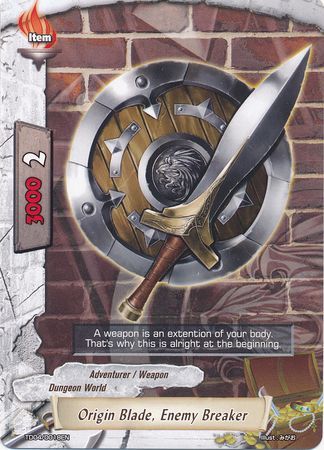 Origin Blade Enemy Breaker TD04 0018EN FCBF Trial Deck 4 Braves Explosion Origin Blade Enemy Breaker TD04 0018EN FCBF Trial Deck 4 Braves Explosion