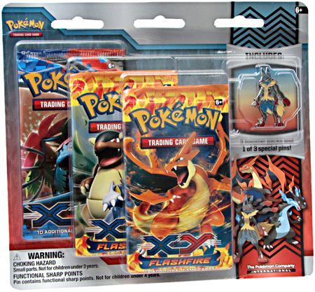 XY Mega Evolution Collector's Pin Blister Pack | TrollAndToad