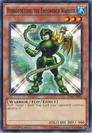 Hydrotortoise the Empowered Warrior YS14 EN015 Common 1st Edition Starter Deck Super Starter Space Time Showdown YS14 Hydrotortoise the Empowered Warrior YS14 EN015 Common 1st Edition Starter Deck Super Starter Space Time Showdown YS14