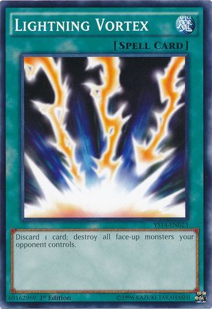 Lightning Vortex YS14 EN023 Common 1st Edition Lightning Vortex YS14 EN023 Common 1st Edition