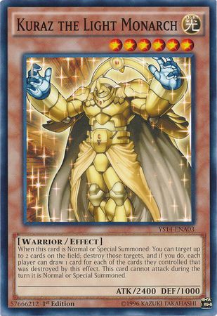 Kuraz the Light Monarch YS14 ENA03 Common 1st Edition Kuraz the Light Monarch YS14 ENA03 Common 1st Edition