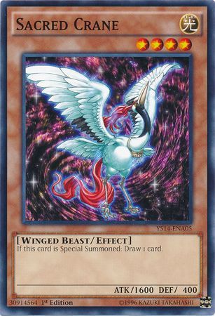 Sacred Crane YS14 ENA05 Common 1st Edition Sacred Crane YS14 ENA05 Common 1st Edition