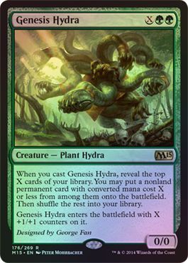 Genesis Hydra Foil 176 269 Magic 2015 M15 Foil Singles Genesis Hydra Foil 176 269 Magic 2015 M15 Foil Singles