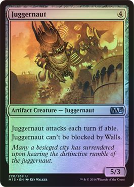 Juggernaut Foil 220 269 Magic 2015 M15 Foil Singles Juggernaut Foil 220 269 Magic 2015 M15 Foil Singles