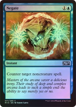 Negate Foil 071 269 Magic 2015 M15 Foil Singles Negate Foil 071 269 Magic 2015 M15 Foil Singles