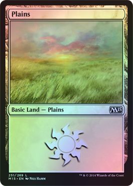 Plains Foil 251 269 Magic 2015 M15 Foil Singles Plains Foil 251 269 Magic 2015 M15 Foil Singles