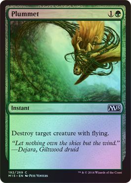 Plummet Foil 192 269 Magic 2015 M15 Foil Singles Plummet Foil 192 269 Magic 2015 M15 Foil Singles