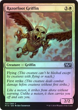 Razorfoot Griffin Foil 27 269 Magic 2015 M15 Foil Singles Razorfoot Griffin Foil 27 269 Magic 2015 M15 Foil Singles