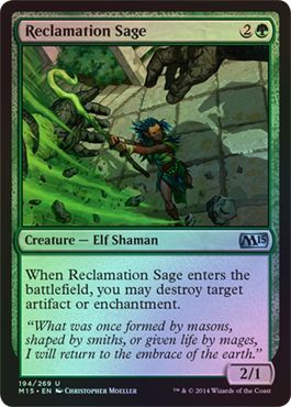 Reclamation Sage Foil 194 269 Magic 2015 M15 Foil Singles Reclamation Sage Foil 194 269 Magic 2015 M15 Foil Singles