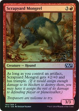 Scrapyard Mongrel Foil 160 269 Magic 2015 M15 Foil Singles Scrapyard Mongrel Foil 160 269 Magic 2015 M15 Foil Singles