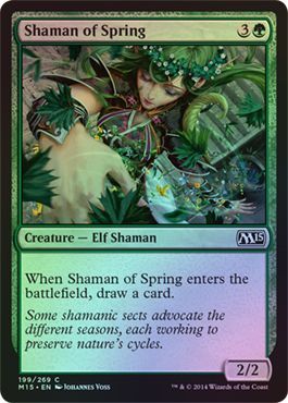 Shaman of Spring Foil 199 269 Shaman of Spring Foil 199 269