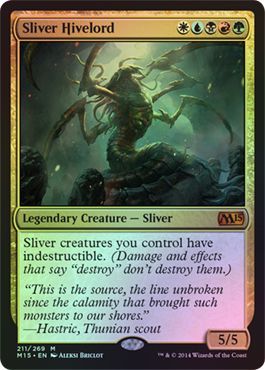 Sliver Hivelord Foil 211 269 Magic 2015 M15 Foil Singles Sliver Hivelord Foil 211 269 Magic 2015 M15 Foil Singles