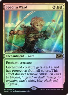 Spectra Ward Foil 036 269 Magic 2015 M15 Foil Singles Spectra Ward Foil 036 269 Magic 2015 M15 Foil Singles
