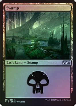 Swamp Foil 261 269 Magic 2015 M15 Foil Singles Swamp Foil 261 269 Magic 2015 M15 Foil Singles