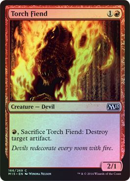 Torch Fiend Foil 166 269 Magic 2015 M15 Foil Singles Torch Fiend Foil 166 269 Magic 2015 M15 Foil Singles