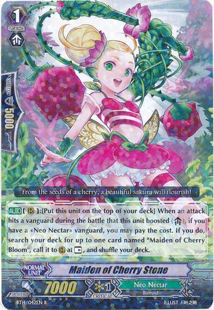 Maiden of Cherry Stone BT14 042EN Rare R Maiden of Cherry Stone BT14 042EN Rare R