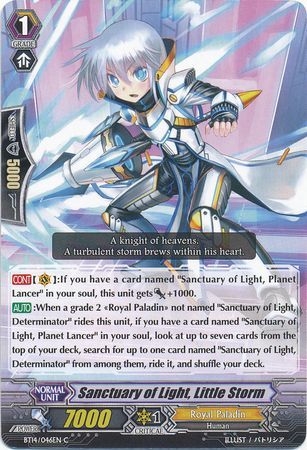 Sanctuary of Light Little Storm BT14 046EN Common C Vol 14 Brilliant Strike Singles Sanctuary of Light Little Storm BT14 046EN Common C Vol 14 Brilliant Strike Singles