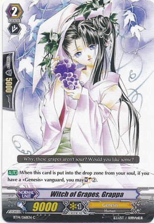 Witch of Grapes Grappa BT14 068EN Common C Witch of Grapes Grappa BT14 068EN Common C