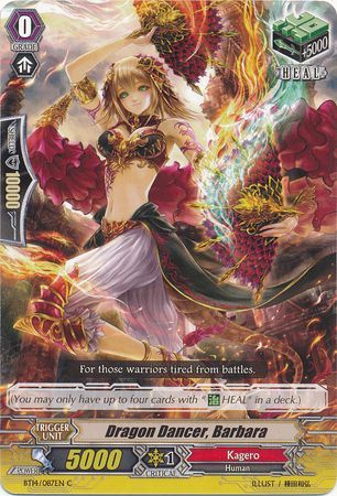 Dragon Dancer Barbara BT14 087EN Common C Vol 14 Brilliant Strike Singles Dragon Dancer Barbara BT14 087EN Common C Vol 14 Brilliant Strike Singles