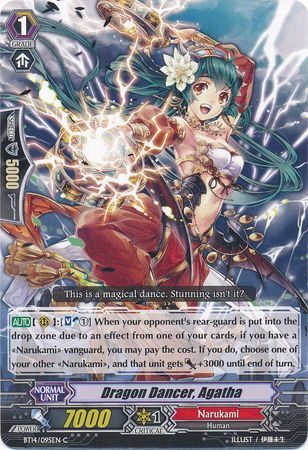 Dragon Dancer Agatha BT14 095EN Common C Vol 14 Brilliant Strike Singles Dragon Dancer Agatha BT14 095EN Common C Vol 14 Brilliant Strike Singles