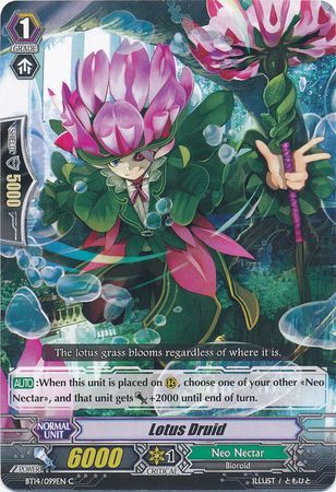 Lotus Druid BT14 099EN Common C Vol 14 Brilliant Strike Singles Lotus Druid BT14 099EN Common C Vol 14 Brilliant Strike Singles