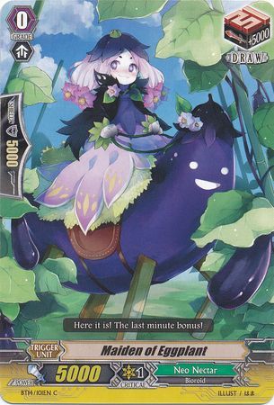 Maiden of Egg Plant BT14 101EN Common C Maiden of Egg Plant BT14 101EN Common C