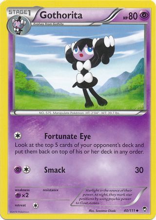 Gothorita 40 111 Uncommon XY Furious Fists Singles Gothorita 40 111 Uncommon XY Furious Fists Singles