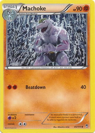 Machoke 45 111 Uncommon XY Furious Fists Singles Machoke 45 111 Uncommon XY Furious Fists Singles