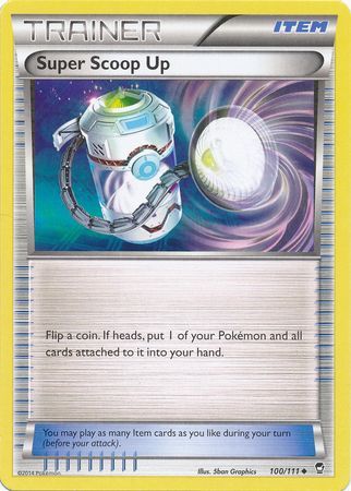 Super Scoop Up 100 111 Uncommon XY Furious Fists Singles Super Scoop Up 100 111 Uncommon XY Furious Fists Singles