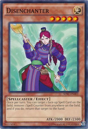 Disenchanter SDSC EN002 Common Unlimited Structure Deck Spellcaster s Command Unlimited Singles Disenchanter SDSC EN002 Common Unlimited Structure Deck Spellcaster s Command Unlimited Singles