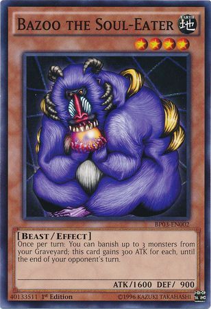 Bazoo the Soul Eater BP03 EN002 Common 1st Edition Bazoo the Soul Eater BP03 EN002 Common 1st Edition