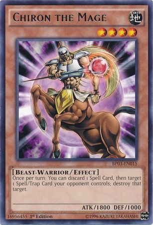Chiron the Mage BP03 EN015 Rare 1st Edition Battle Pack 3 Monster League 1st Edition Singles Chiron the Mage BP03 EN015 Rare 1st Edition Battle Pack 3 Monster League 1st Edition Singles