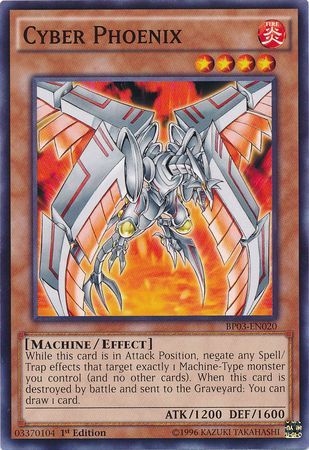 Cyber Phoenix BP03 EN020 Common 1st Edition Battle Pack 3 Monster League 1st Edition Singles Cyber Phoenix BP03 EN020 Common 1st Edition Battle Pack 3 Monster League 1st Edition Singles