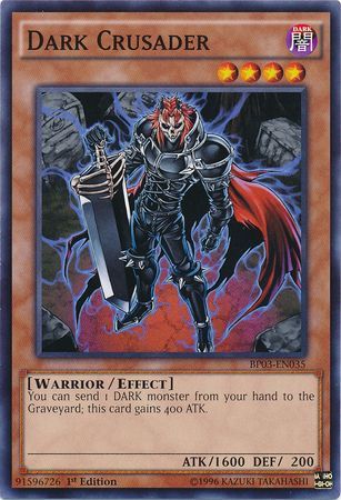 Dark Crusader BP03 EN035 Common 1st Edition Battle Pack 3 Monster League 1st Edition Singles Dark Crusader BP03 EN035 Common 1st Edition Battle Pack 3 Monster League 1st Edition Singles