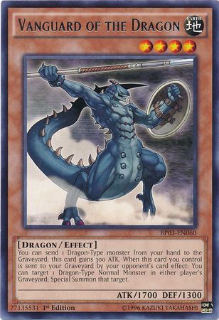 Vanguard of the Dragon BP03 EN060 Rare 1st Edition Vanguard of the Dragon BP03 EN060 Rare 1st Edition