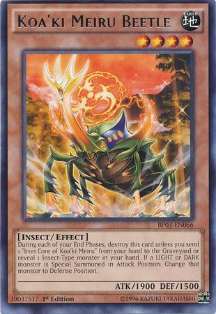 Koa ki Meiru Beetle BP03 EN066 Rare 1st Edition Battle Pack 3 Monster League 1st Edition Singles Koa ki Meiru Beetle BP03 EN066 Rare 1st Edition Battle Pack 3 Monster League 1st Edition Singles
