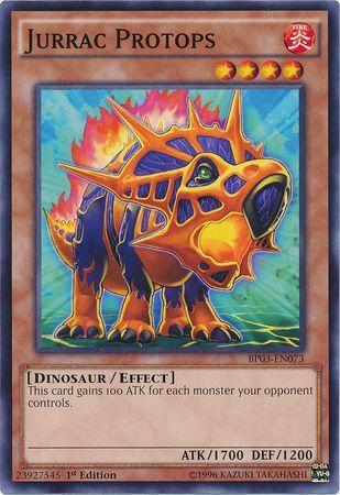 Jurrac Protops BP03 EN073 Common 1st Edition Battle Pack 3 Monster League 1st Edition Singles Jurrac Protops BP03 EN073 Common 1st Edition Battle Pack 3 Monster League 1st Edition Singles