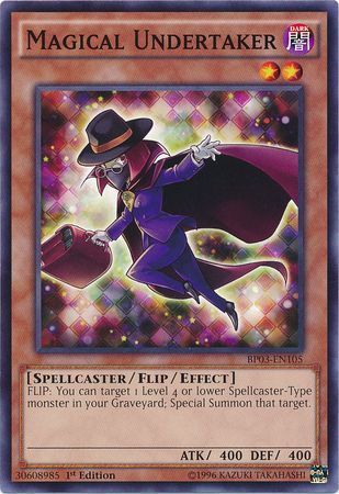 Magical Undertaker BP03 EN105 Common 1st Edition Magical Undertaker BP03 EN105 Common 1st Edition