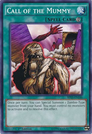 Call of the Mummy BP03 EN146 Common 1st Edition Call of the Mummy BP03 EN146 Common 1st Edition