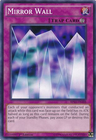 Mirror Wall BP03 EN188 Common 1st Edition Battle Pack 3 Monster League 1st Edition Singles Mirror Wall BP03 EN188 Common 1st Edition Battle Pack 3 Monster League 1st Edition Singles