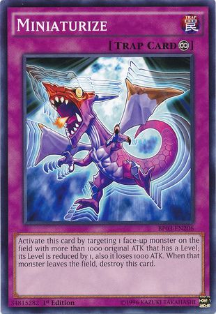 Miniaturize BP03 EN206 Common 1st Edition Battle Pack 3 Monster League 1st Edition Singles Miniaturize BP03 EN206 Common 1st Edition Battle Pack 3 Monster League 1st Edition Singles