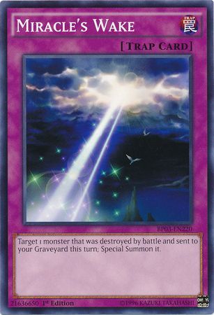 Miracle s Wake BP03 EN220 Common 1st Edition Miracle s Wake BP03 EN220 Common 1st Edition