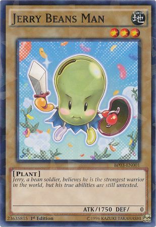 Jerry Beans Man BP03 EN001 Shatterfoil Rare 1st Edition Battle Pack 3 Monster League Shatterfoil Rare 1st Edition Singles Jerry Beans Man BP03 EN001 Shatterfoil Rare 1st Edition Battle Pack 3 Monster League Shatterfoil Rare 1st Edition Singles