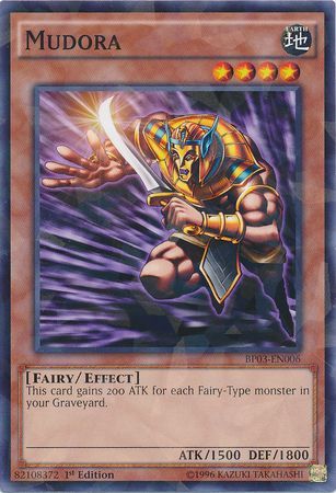 Mudora BP03 EN006 Shatterfoil Rare 1st Edition Mudora BP03 EN006 Shatterfoil Rare 1st Edition
