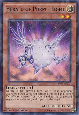 Herald of Purple Light BP03 EN023 Shatterfoil Rare 1st Edition Battle Pack 3 Monster League Shatterfoil Rare 1st Edition Singles Herald of Purple Light BP03 EN023 Shatterfoil Rare 1st Edition Battle Pack 3 Monster League Shatterfoil Rare 1st Edition Singles