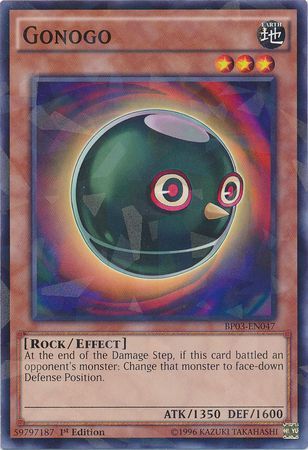 Gonogo BP03 EN047 Shatterfoil Rare 1st Edition Gonogo BP03 EN047 Shatterfoil Rare 1st Edition