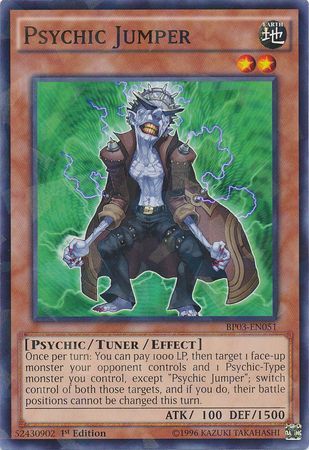 Psychic Jumper BP03 EN051 Shatterfoil Rare 1st Edition Psychic Jumper BP03 EN051 Shatterfoil Rare 1st Edition