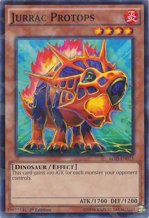 Jurrac Protops BP03 EN073 Shatterfoil Rare 1st Edition Battle Pack 3 Monster League Shatterfoil Rare 1st Edition Singles Jurrac Protops BP03 EN073 Shatterfoil Rare 1st Edition Battle Pack 3 Monster League Shatterfoil Rare 1st Edition Singles